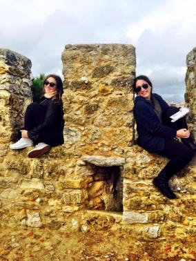 Relaxing at Saint George's Castle