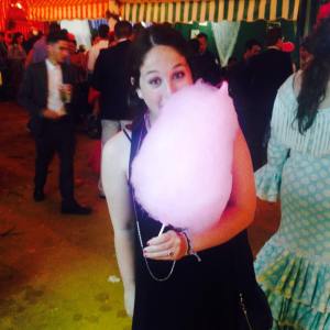 Hi, I'm Cassie and I'm as sweet as this cotton candy.